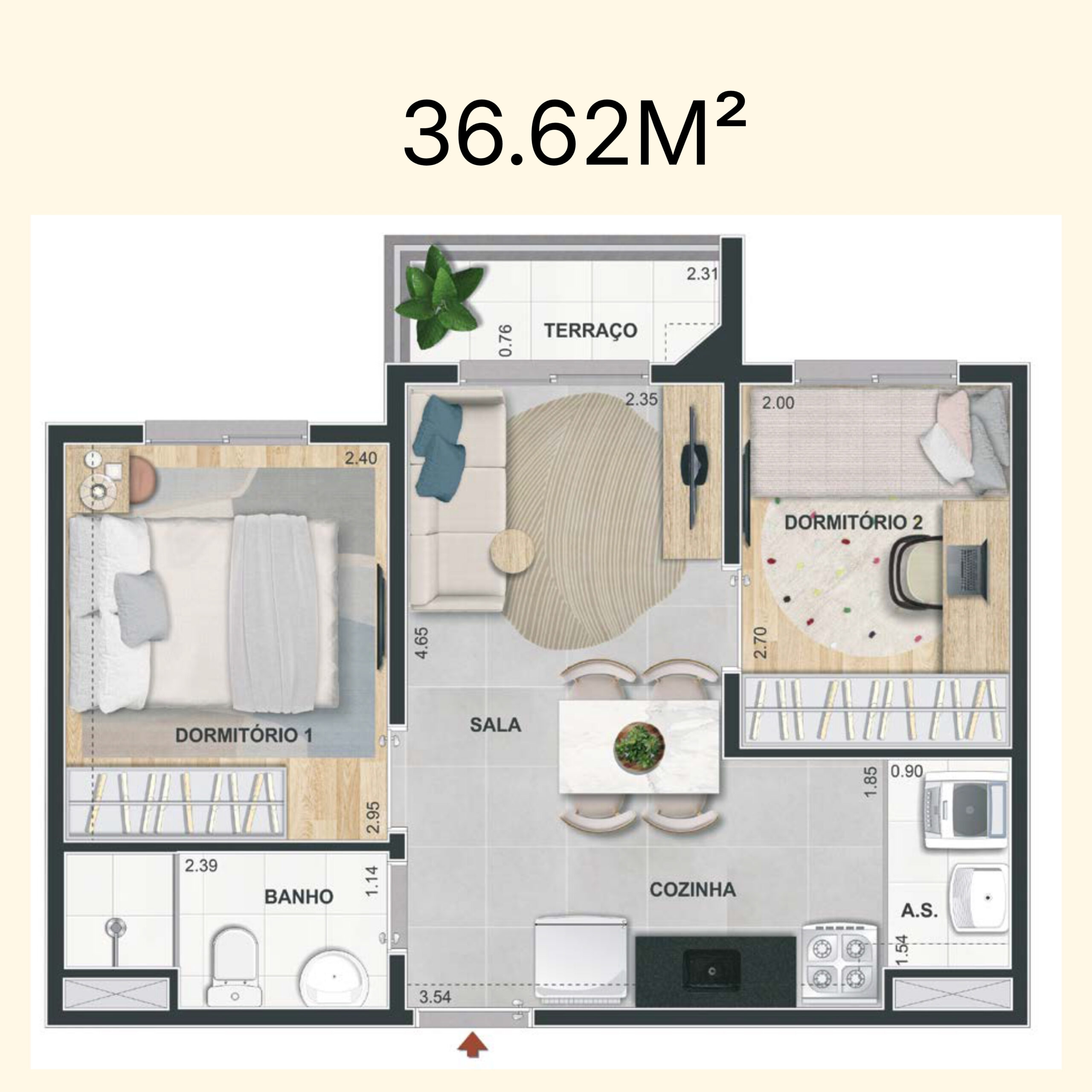 36.62M²